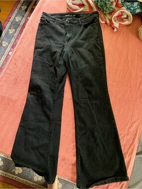 Old Navy Wow Black Flare Jeans